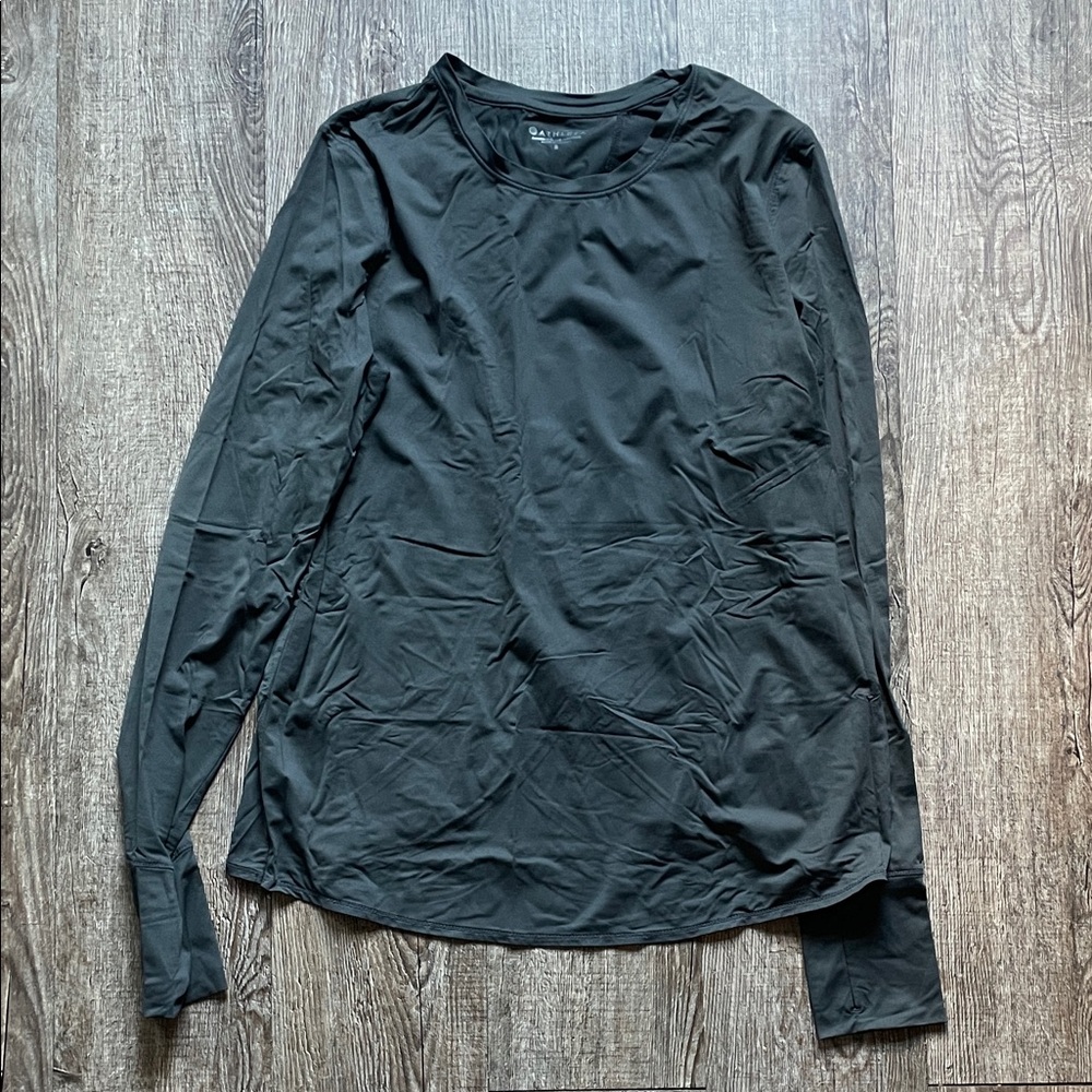 Athleta Women's Gray Long Sleeve Top